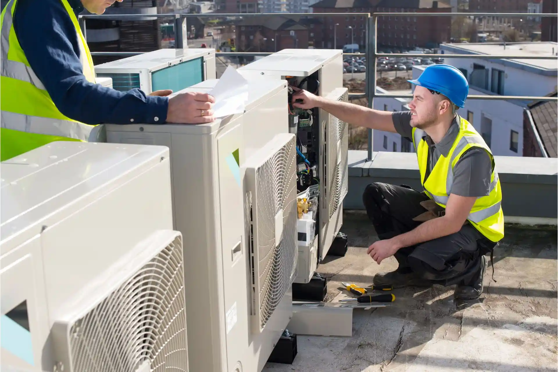 Instalación y reparación de aire acondicionado